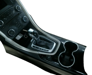 2013-2016 Ford Fusion Tan Front Floor Console Assembly (Used OEM)