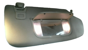 2015-2016 Ford Fusion Tan Sun Visor without Sunroof - Right (Passenger) (Used OEM)