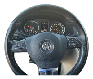 2012-2015 Volkswagen Passat Tan Tilt and Telescoping Steering Column (Used OEM)