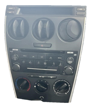 2006-2008 Mazda Mazda6 6-Speaker Audio System Radio with 6-Disc CD Changer (Used OEM)