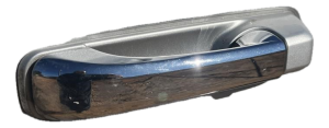 2011-2024 Ram 1500 Silver Exterior Door Handle - Rear, Left (Driver) (Used OEM)