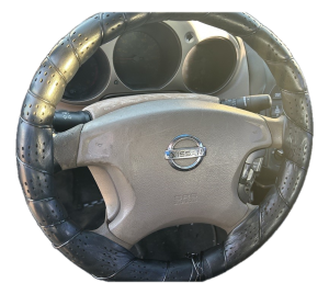 2002-2004 Nissan Altima Black Tilt Steering Column with Cruise Control (Used OEM)