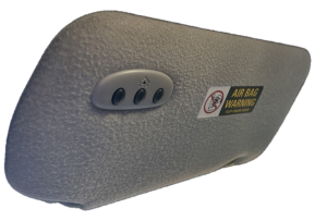 2003-2004 Nissan Altima Gray Illuminated Sun Visor - Left (Driver) (Used OEM)