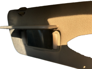 2003-2004 Nissan Altima Gray Sun Visor - Right (Passenger) (Used OEM)