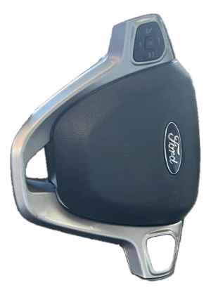 2011-2019 Ford Fiesta Gray Steering Wheel Air Bag - Left (Driver) (Used OEM)