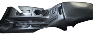 2002-2004 Jeep Liberty Black Floor Shifter Console Panel (Used OEM)
