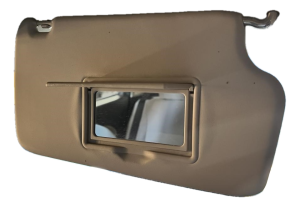 2011-2019 Ford Fiesta Gray Sun Visor with Sunroof - Right (Passenger) (Used OEM)