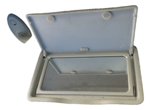 2012-2014 Ford Focus Tan Sun Visor without Illuminated Vanity Mirror - Left (Driver) (Used OEM)