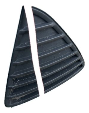 2012-2014 Ford Focus Lower Textured Grille - Left (Driver) (Used OEM)