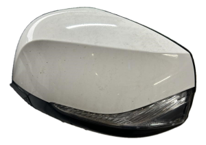 2019-2021 INFINITI QX50 White Power Door/Side View Mirror - Left (Driver) (Used OEM)