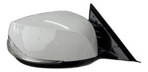 2019-2021 INFINITI QX50 White Power Door/Side View Mirror - Right (Passenger) (Used OEM)