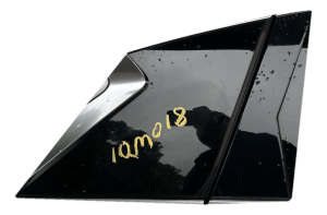 2019-2025 INFINITI QX50 Quarter Glass with Chrome Trim - Right (Passenger) (Used OEM)