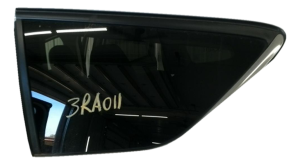 2018-2019 Ford Escape Quarter Glass with Chrome Trim - Left (Driver) (Used OEM)
