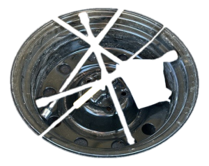 2006-2011 Lincoln Town Car 17x4.5 Steel Compact Spare Wheel (Used OEM)