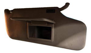 2011-2014 Ford Edge Black Sun Visor without Illuminated Vanity Mirror - Right (Passenger) (Used OEM)