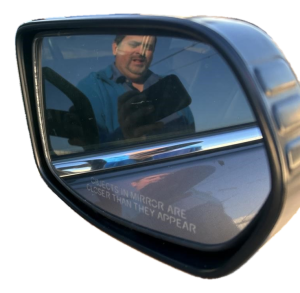 2007-2011 Honda CR-V Brown Power Door/Side View Mirror - Right (Passenger) (Used OEM)