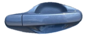 2010-2017 Chevrolet Equinox Blue Exterior Door Handle Assembly - Rear, Right (Passenger) (Used OEM)