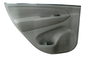 2011-2023 Dodge Durango Tan Door Interior Trim Panel with Power Windows and Locks - Rear, Left (Driver) (Used OEM)