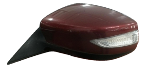 2013-2018 Nissan Altima Red Power Door/Side View Mirror - Left (Driver) (Used OEM)