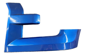 2015-2017 Ford F-150 Blue Headlight Filler Panel with Wheel Lip Moulding - Left (Driver) (Used OEM)