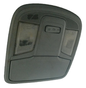 2014-2016 Kia Optima Gray Overhead Console Panel with Sunroof Switch and Personal Lamp (Used OEM)