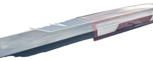  Chevrolet Silverado 2500 Black Rear Roof Mounted Spoiler with 3rd Brake Light (Used OEM)