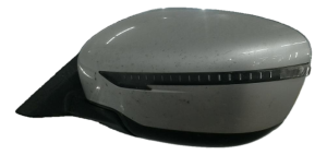 2016 Nissan Rogue Silver Power Door/Side View Mirror - Left (Driver) (Used OEM)