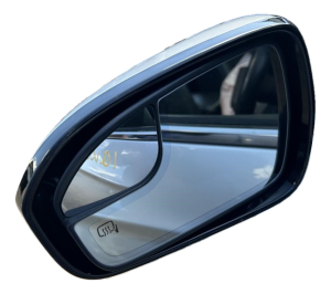 2013-2014 Ford Fusion Silver Power Door/Side View Mirror - Left (Driver) (Used OEM)