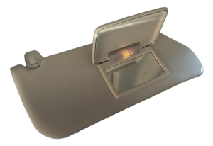 2008 Dodge Magnum Gray Illuminated Vanity Mirror Sun Visor - Right (Passenger) (Used OEM)
