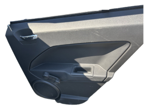 2007-2012 Dodge Caliber Black Door Interior Trim Panel - Rear, Right (Passenger) (Used OEM)
