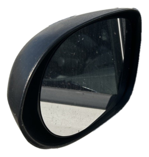 2007-2012 Dodge Caliber White Manual Door/Side View Mirror - Left (Driver) (Used OEM)