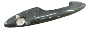 2012-2017 Hyundai Accent Black Exterior Door Handle with Keyhole - Front, Right (Passenger) (Used OEM)