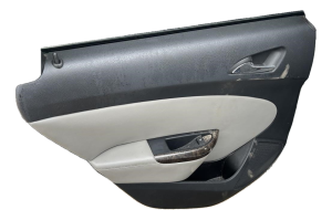 2012-2017 Buick Verano Black Door Interior Trim Panel - Rear, Left (Driver) (Used OEM)