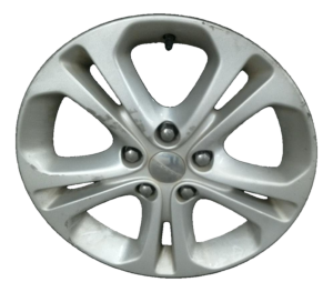 2011-2013 Dodge Durango 18x8 5-Split Spoke Painted Silver Alloy Wheel (Used OEM)
