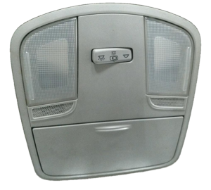 2018-2023 Hyundai Kona Gray Overhead Roof Console without Sunroof (Used OEM)