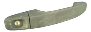 2015-2022 GMC Canyon Black Textured Exterior Door Handle - Front, Right (Passenger) (Used OEM)