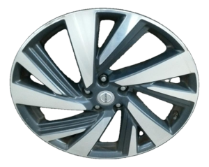 2015-2024 Nissan Murano 20x7.5 5 V-Spoke Machined Charcoal Alloy Wheel (Used OEM)