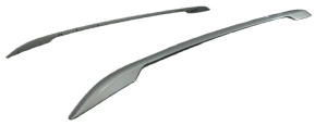 2011-2020 Dodge Grand Caravan Silver Stow 'N Place Roof Rack Side Rails (Used OEM)
