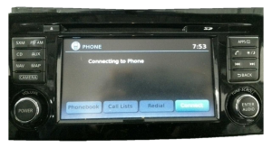 2014-2016 Nissan Rogue AM/FM XM Receiver with Navigation and 7-Inch Display (Used OEM)