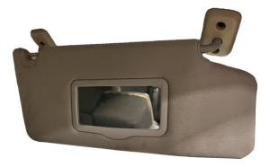 2009-2010 Ford F-150 Black Sun Visor with Mirror - Right (Passenger) (Used OEM)