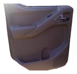 2009-2013 Suzuki Equator Tan Front Door Interior Trim Panel with Power Windows and Locks - Rear, Left (Driver) (Used OEM)