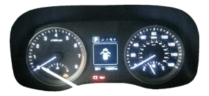 2016-2017 Hyundai Tucson Instrument Cluster with 3.5-inch Display (Used OEM)