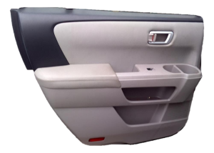 2009-2015 Honda Pilot Gray Door Interior Trim Panel - Rear (Used OEM)