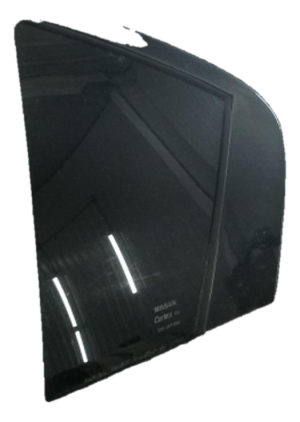 2007-2012 Nissan Altima Door Glass - Rear, Left (Driver) (Used OEM)