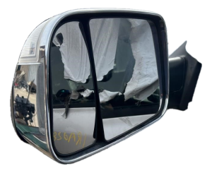 2015-2018 Ram 3500 Chrome Power Door/Side View Mirror - Left (Driver) (Used OEM)