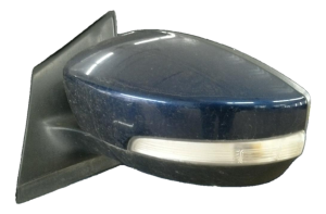 2015-2018 Ford Focus Blue Power Door/Side View Mirror - Left (Driver) (Used OEM)