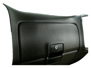 2015-2019 GMC Sierra 2500 HD Brown Upper Glove Box (Used OEM)