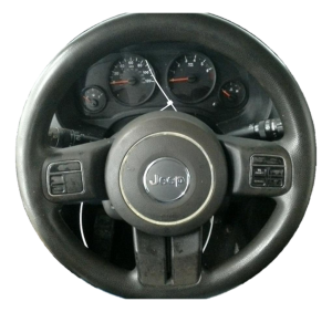 2011-2012 Jeep Compass Black Tilt Steering Column with Cruise Control (Used OEM)