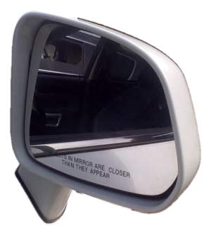 2008-2010 Saturn Vue White Power Door/Side View Mirror - Right (Passenger) (Used OEM)