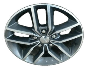 2017-2020 Jeep Grand Cherokee Gray 18x8 10-Spoke Tech Gray Alloy Wheel (Used OEM)